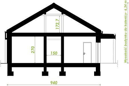 Фасад дома BEF-9177-87 Фасад дома BEF-9177-87